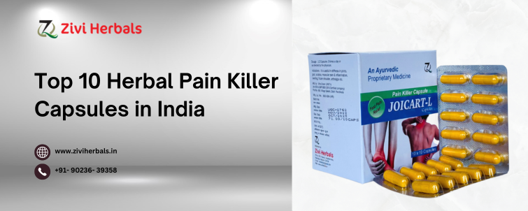 Top 10 Herbal Pain Killer Capsules in India