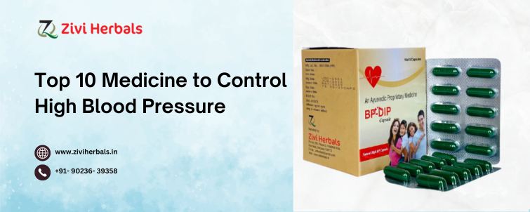 Top 10 medicine to control high blood pressure