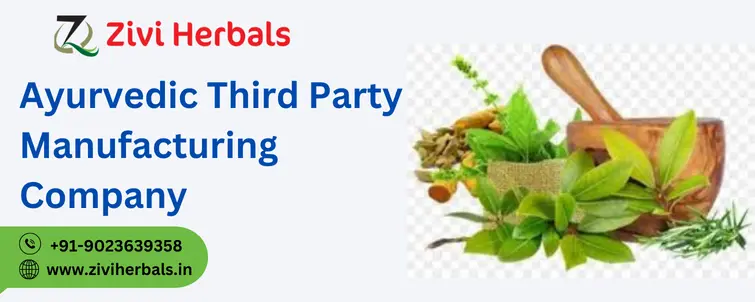 Ayurvedic Third Party Manufacturing Company